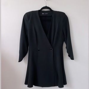Zara long sleeve romper dress